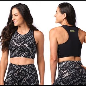 Zumba 20 Year Crop Top Limited Edition